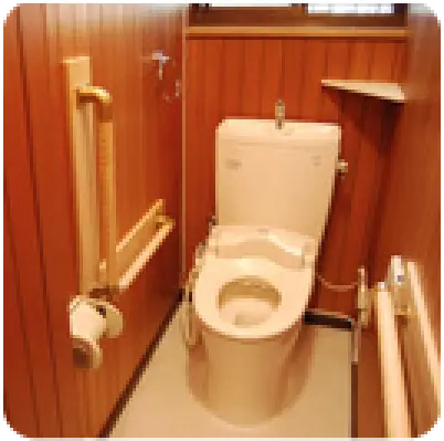 洋式便所に変更